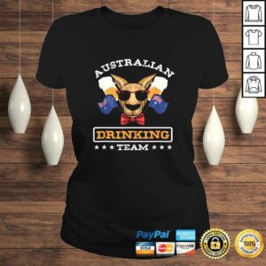 Kangaroo Australian Drinking Team Beer Drinker Australia Tee Shirt 2 Kangaroo Australian Drinking Team Beer Drinker Australia Tee Shirt 3