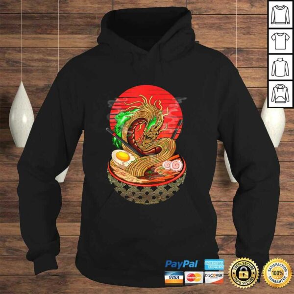 Kawaii Ramen Shirt Funny Japanese Asian Noodles Dragon TShirt