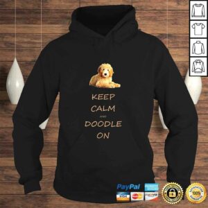 Keep Calm and Doodle On Goldendoodle TShirt 3 Keep Calm and Doodle On Goldendoodle TShirt 4