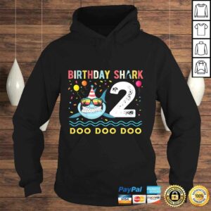 Kids 2 Year Old Birthday Shark Boys and Girls TShirt Gift 3 Kids 2 Year Old Birthday Shark Boys and Girls TShirt Gift 4
