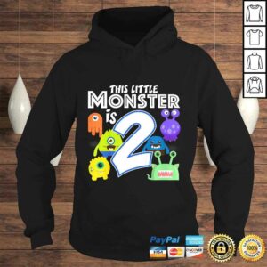 Kids 2 Year Old Monster Birthday Party Alien Monsters 2nd Shirt 3 Kids 2 Year Old Monster Birthday Party Alien Monsters 2nd Shirt 4