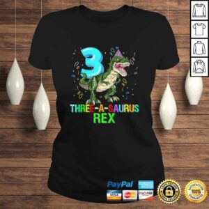 Kids 3 Year Old Boy 3rd Birthday Dinosaur Gift Threeasaurus Shirt 2 Kids 3 Year Old Boy 3rd Birthday Dinosaur Gift Threeasaurus Shirt 3