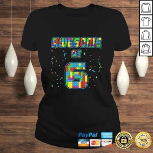 Kids 6 Years Old Birthday Gift I Age 6 Build Blocks Bricks Theme Tee T-Shirt 2 Kids 6 Years Old Birthday Gift I Age 6 Build Blocks Bricks Theme Tee T Shirt 3