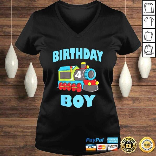 Kids Boys 4th Birthday Shirt, Birthday Boy, Kids 4 Years Old