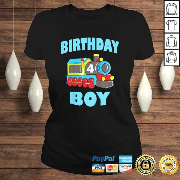 Kids Boys 4th Birthday Shirt, Birthday Boy, Kids 4 Years Old