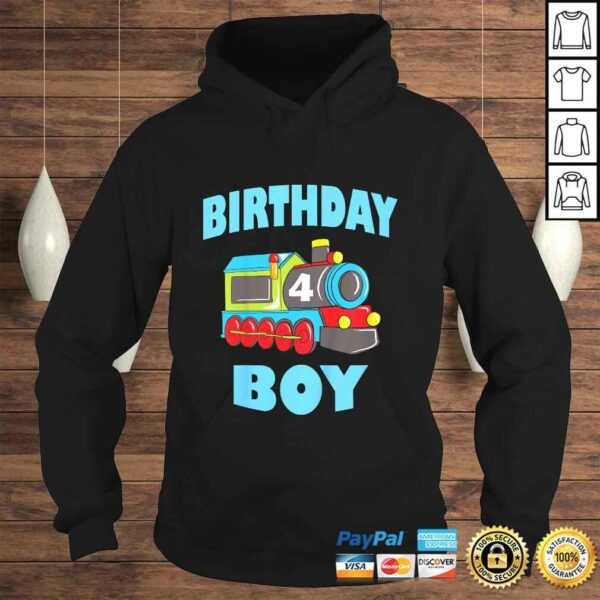 Kids Boys 4th Birthday Shirt, Birthday Boy, Kids 4 Years Old