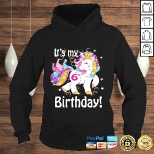 Kids Its my 6th birthday Unicorn (6 Year Old) Shirt Girls 3 Kids Its my 6th birthday Unicorn 6 Year Old Shirt Girls 4