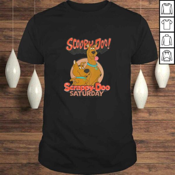 Kids Scooby-Doo Scrappy And Scooby Saturday PortraiGift TShirt