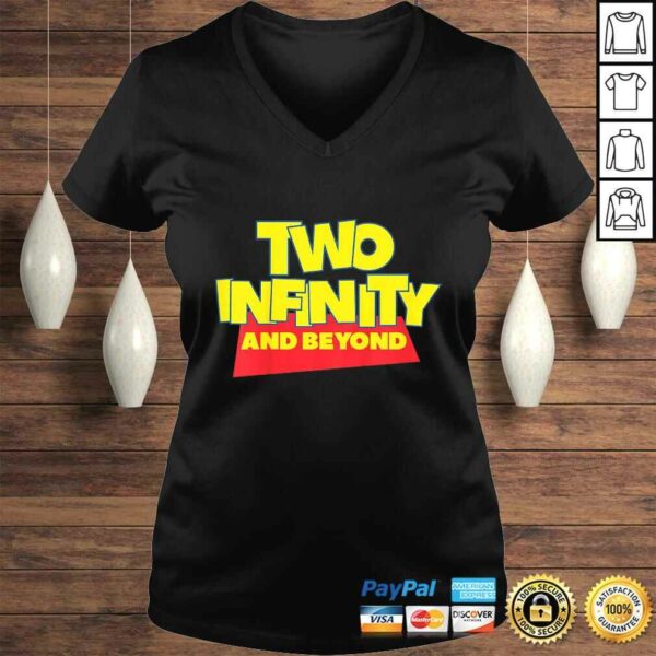 Kids Second Birthday, Two Infinity And Beyond Tee, 2nd Birthday T-shirt