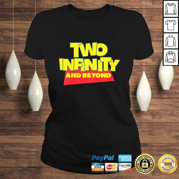 Kids Second Birthday, Two Infinity And Beyond Tee, 2nd Birthday T-shirt