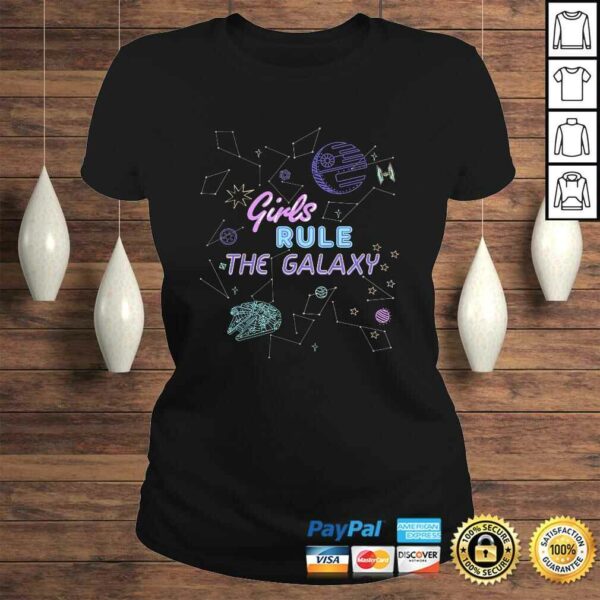 Kids Star Wars Girls Rule the Galaxy Girls’ TShirt