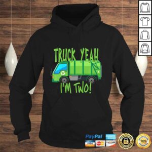 Kids Truck Yeah, I'm Two Garbage Truck for 2 Year Birthday T-shirt 3 Kids Truck Yeah Im Two Garbage Truck for 2 Year Birthday T shirt 4