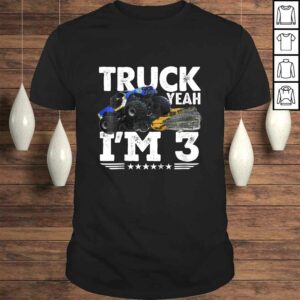 Kids Truck Yeah Monster Truck Shirt 3rd Birthday Gift Tee Kids Truck Yeah Monster Truck Shirt 3rd Birthday Gift Tee