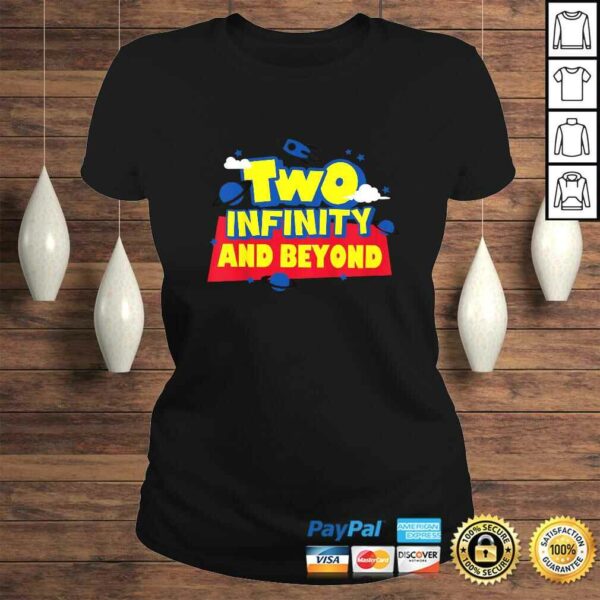 Kids Two Infinity N Beyond 2nd Birthday Children Toddler Boys Gift TShirt