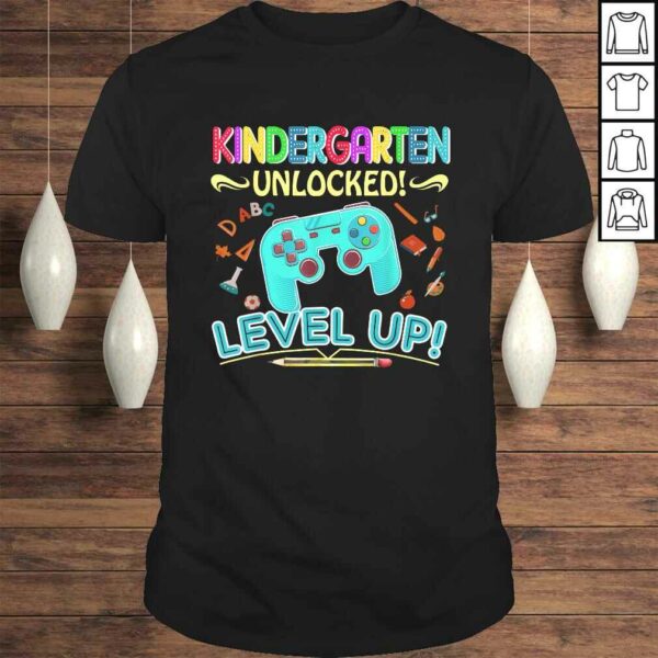 Kindergarten First Day Of School Shirt Video Gamer Boys T-shirt