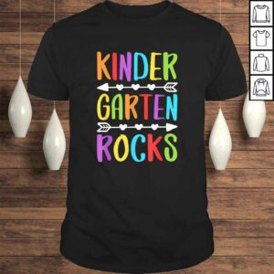 Kindergarten Rocks Shirt Back To School Teacher V-Neck T-Shirt Kindergarten Rocks Shirt Back To School Teacher V-Neck T-Shirt