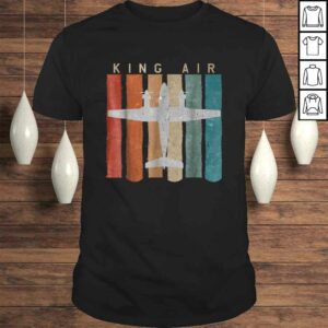 King Air Airplane Retro Vintage Airplane PiloShirt King Air Airplane Retro Vintage Airplane PiloShirt