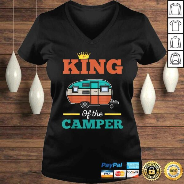 King of the Camper-Funny Camper Shirt For Mens Father’s Day