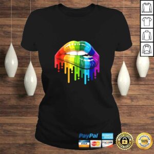 LGBT Gay Homosexual Lesbian Rainbow Lips Pride Shirt 2 LGBT Gay Homosexual Lesbian Rainbow Lips Pride Shirt 3