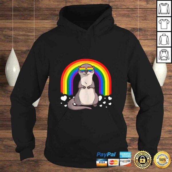 LGBT Otter Gay Pride Rainbow LGBTQ Cute Gift Gift TShirt