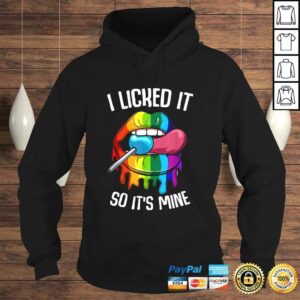 LGBT Pride I Licked it So Its Mine Sexy Rainbow Lips Shirt 3 LGBT Pride I Licked it So Its Mine Sexy Rainbow Lips Shirt 4
