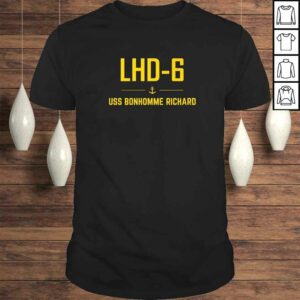 LHD-6 USS Bonhomme Richard Shirt LHD-6 USS Bonhomme Richard Shirt