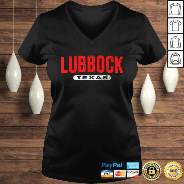 LUBBOCK TX TEXAS Funny USA City Roots Custom Vintage TShirt