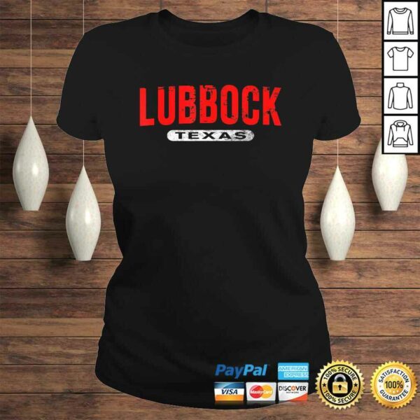 LUBBOCK TX TEXAS Funny USA City Roots Custom Vintage TShirt