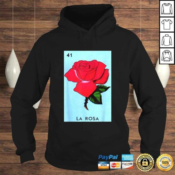 La Rosa Lottery Gift – Mexican Lottery La Rosa Gift TShirt