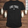 Lake Tahoe Vintage Tree Icon Tee Shirt