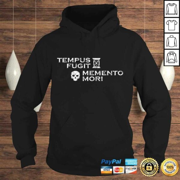 Latin Phrase – Tempus Fugit Memento Mori Shirt