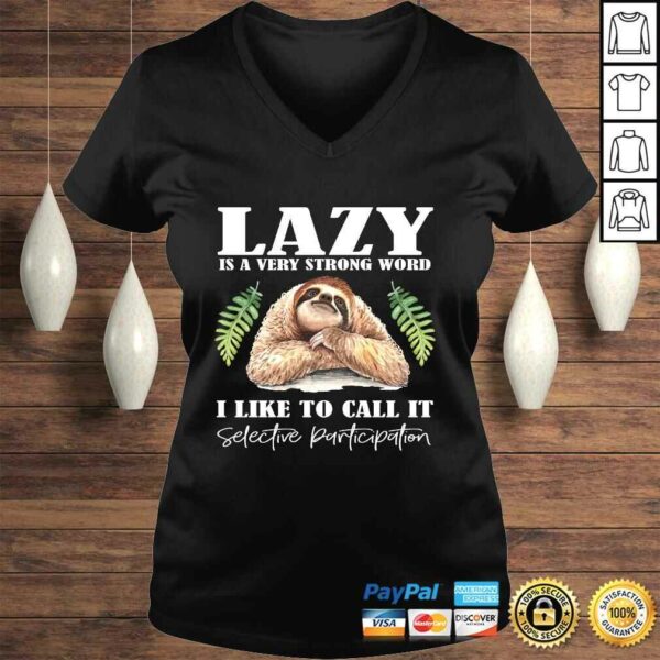 Lazy Sloth Graphic best gift idea for men or women Long Sleeve TShirt