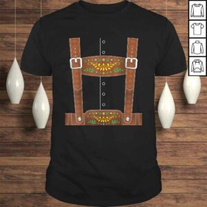 Lederhosen Oktoberfest Halloween Costume TShirt Lederhosen Oktoberfest Halloween Costume TShirt