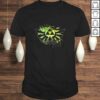 Legend Of Zelda Triforce Logo Paint Splatter Gift Top