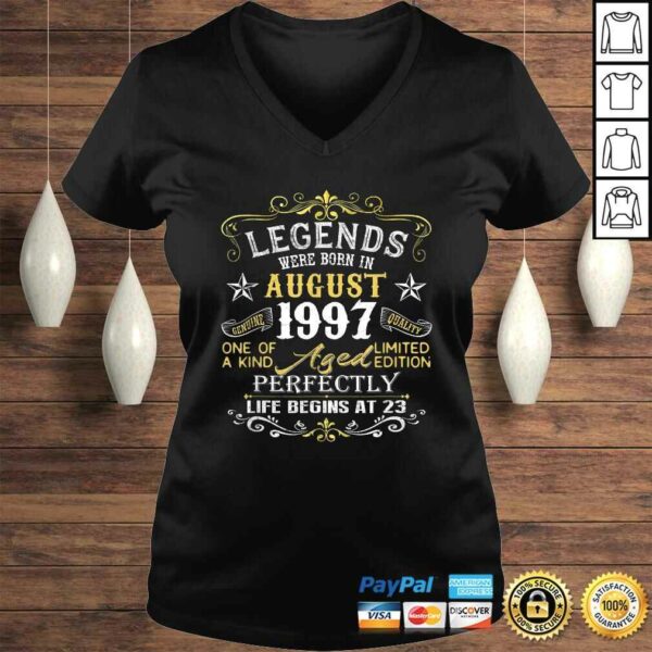 Legends Were Born In August 1997 23rd Birthday Tee T-Shirt