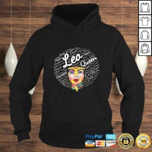 Leo Black Queen Shirt Gift Zodiac Leo Birthday Queen TShirt 3 Leo Black Queen Shirt Gift Zodiac Leo Birthday Queen TShirt 4