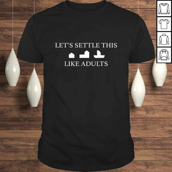 Lets Settle This Like Adults Board Game NighGift Top