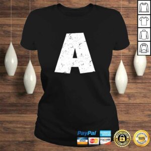 Letter A Chipmunk Halloween Christmas Costume V-Neck T-Shirt 2 Letter A Chipmunk Halloween Christmas Costume V Neck T Shirt 3