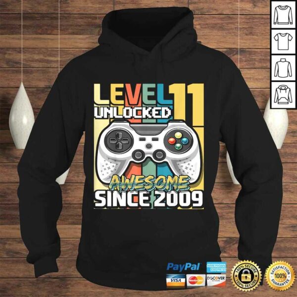 Level 11 Unlocked Awesome 2009 Video Game 11th Birthday V-Neck T-Shirt