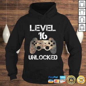 Level 16 Unlocked Boys 16th Birthday 16 Year Old Gamer Shirt 3 Level 16 Unlocked Boys 16th Birthday 16 Year Old Gamer Shirt 4