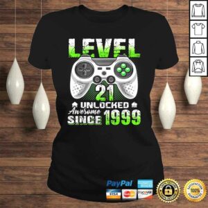 Level 21 Unlocked Awesome Since 1999 Video Game 21st Bday Shirt 2 Level 21 Unlocked Awesome Since 1999 Video Game 21st Bday Shirt 3