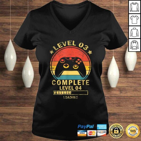 Level 3 complete level 4 loading gamers 3rd Birthday Shirt