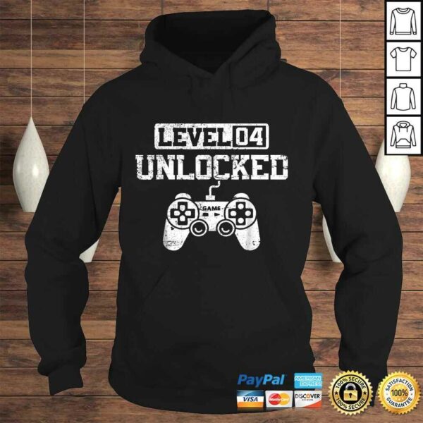 Level 4 Unlocked Vintage Shirt Celebrate 4th Wedding