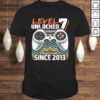Level 7 Unlocked Awesome 2013 Video Game 7th Birthday Shirt
