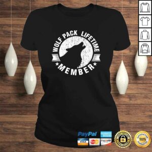 Lifetime Wolf Pack Member Distressed Howling TShirt Gift 2 Lifetime Wolf Pack Member Distressed Howling TShirt Gift 3