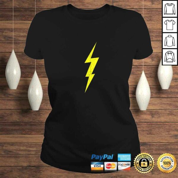 Lightning Bolt Electrical Storm Graphic Icon Tee T-Shirt