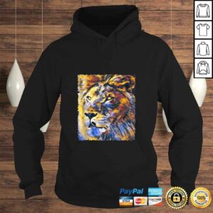 Lion Art Color Painting Gift Animal African Lions Lover TShirt 3 Lion Art Color Painting Gift Animal African Lions Lover TShirt 4