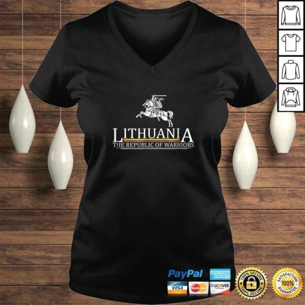 Lithuanian Flag Coat of Arms KnighT-shirt