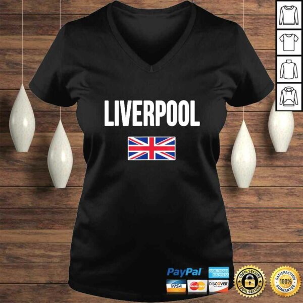 Liverpool Shirt England English Flag Tourist Souvenir