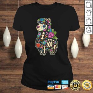 Llama Sugar Skull Mexico Alpaca Calavera Dia De Los Muertos T-shirt 2 Llama Sugar Skull Mexico Alpaca Calavera Dia De Los Muertos T shirt 3